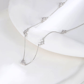 Crystal Bar Necklace