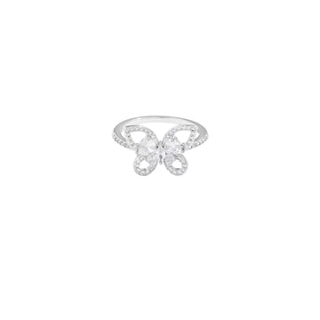 Entwined Heart Ring 17mm