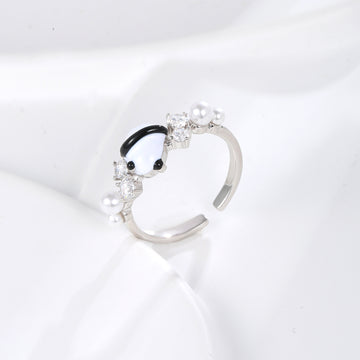 Twisted Rope Gold Ring 17mm