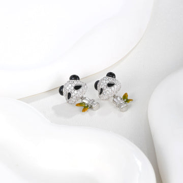 Panda- Charm Studs