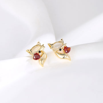 Ruby Fox Whisper Studs