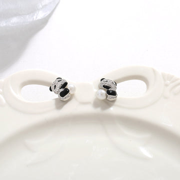 Panda Face Studs