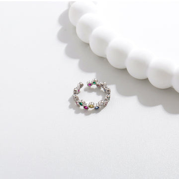 Crystal Crown Ring 17mm