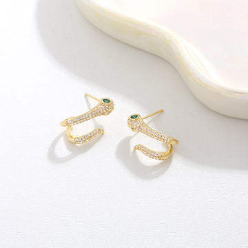 Curve Snake Studs