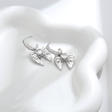 Frosted Bow Studs