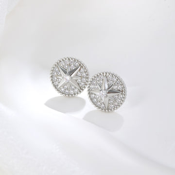 Retro Sunburst Studs
