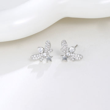 Classic Sparkle Petal Studs