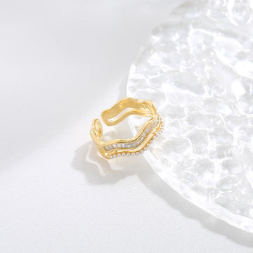 Golden Weave Band 17mm