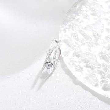 Emerald Drop Detail Ring 17mm