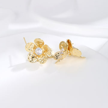 Sun-Kissed Floral Studs