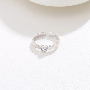 Heavenly Solitaire Ring 17mm