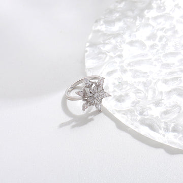 Starlit Solitaire Ring 17mm