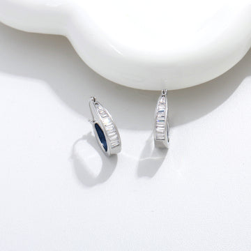 Midnight Edge Hoops