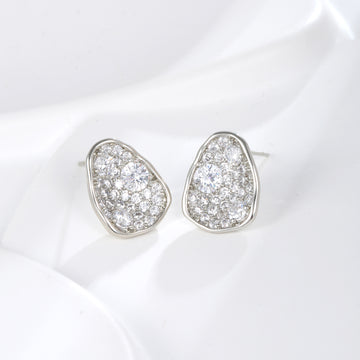 Icy Pebble Studs