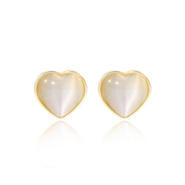 Classic Heart Studs