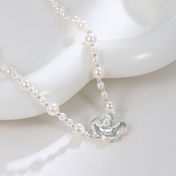 Celestial Pearl Pendant Necklace