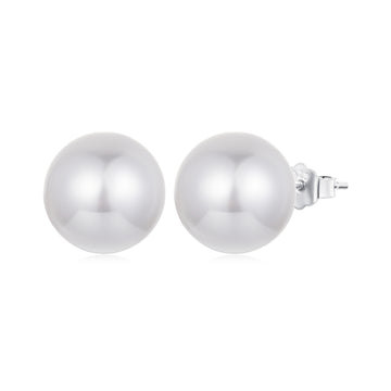 Classic Pearl Stud Earrings