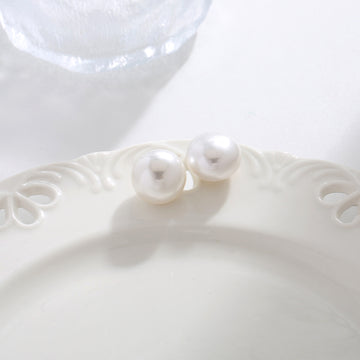 Double Pearl Drop Earrings