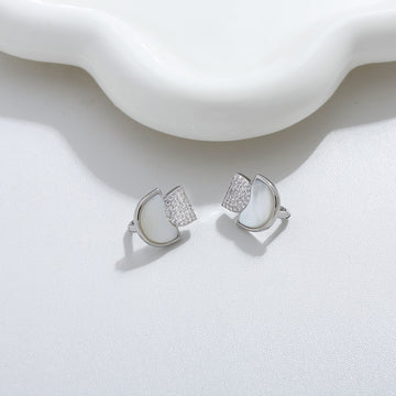 Floral Cluster Stud Earrings
