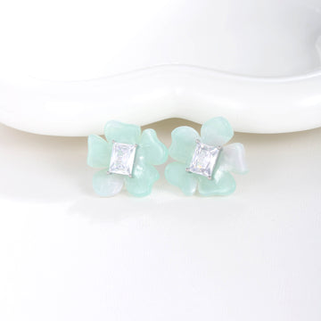 Aqua Bloom Studs
