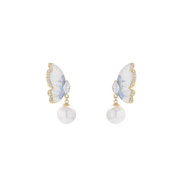 Angel Wing Pearl Drops