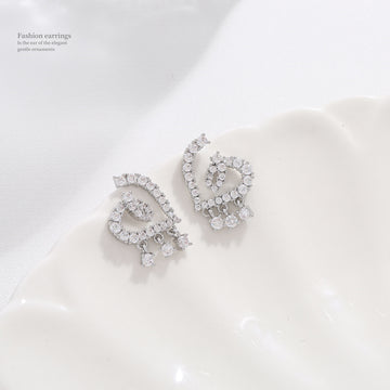 Gem Curl Studs