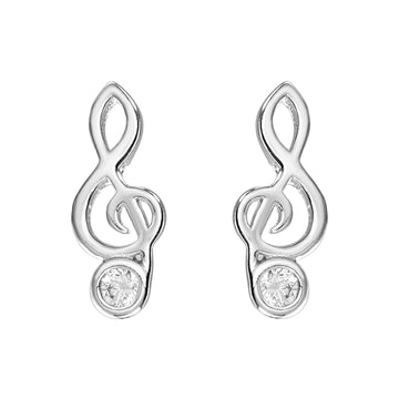 925 Twist Vine Studs