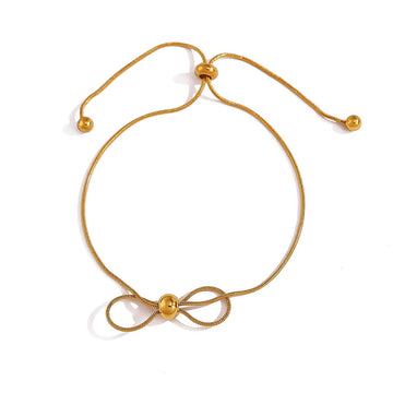 Minimalist Gold Pull Bracelet