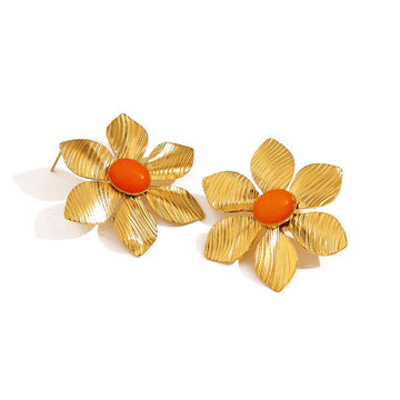Daisy Flower Stud Earrings