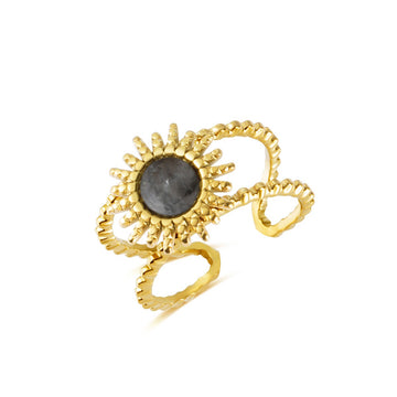 Solar Bead Eye Ring-18mm