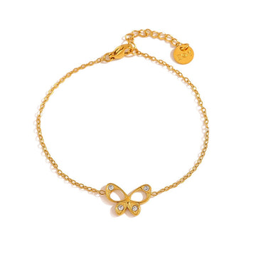 Bow Knot Gold Bracelet