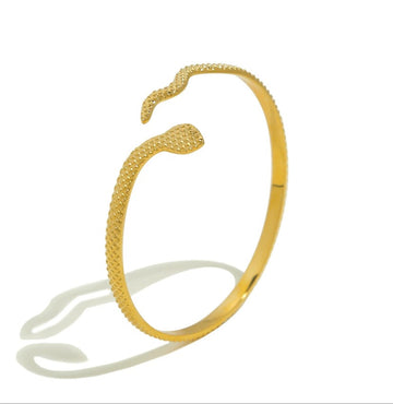 Snake Head Open Cuff