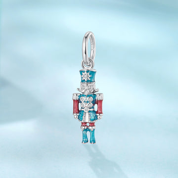 Colourful Nutcracker Dangle Charm