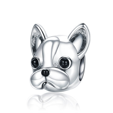 French Bulldog Head Charm