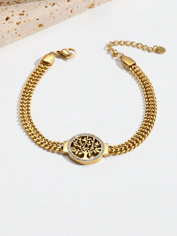 Tree of Life Statement Bracelet