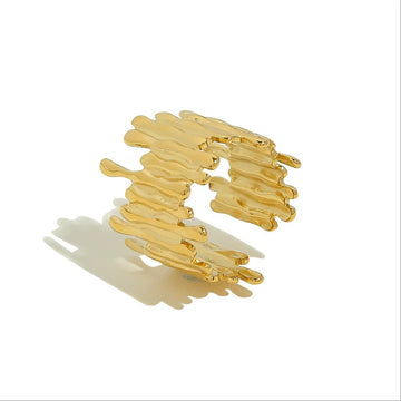 Tropical Palm Leaf Ring-18mm