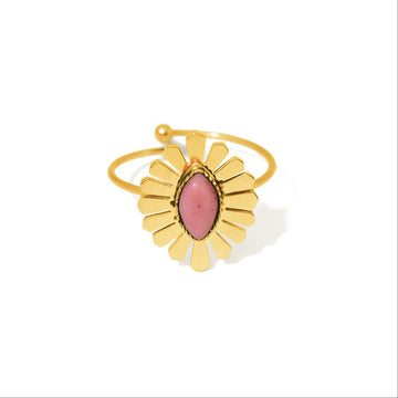 Pink Daisy Bloom Ring-17mm