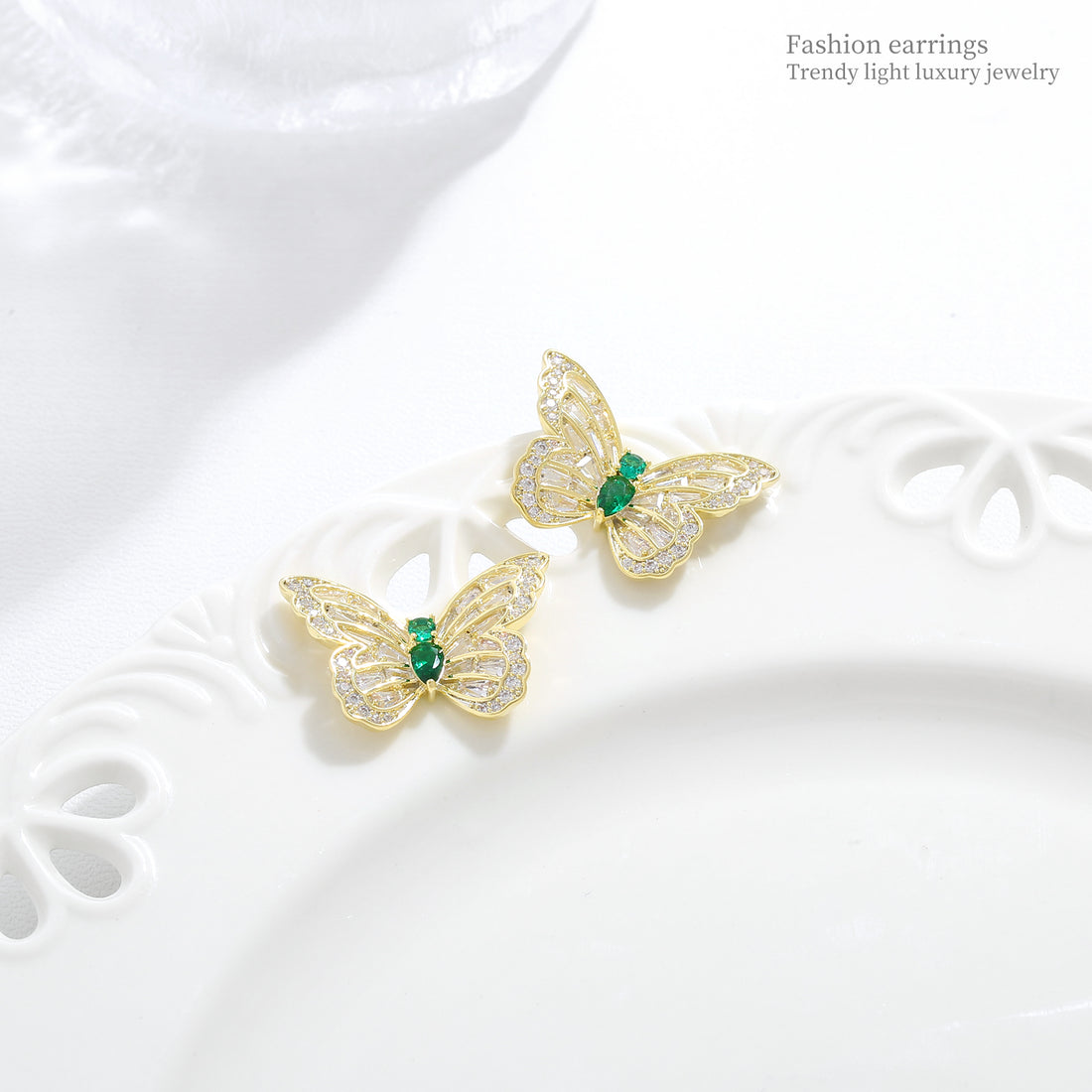 Spring Butterfly Studs