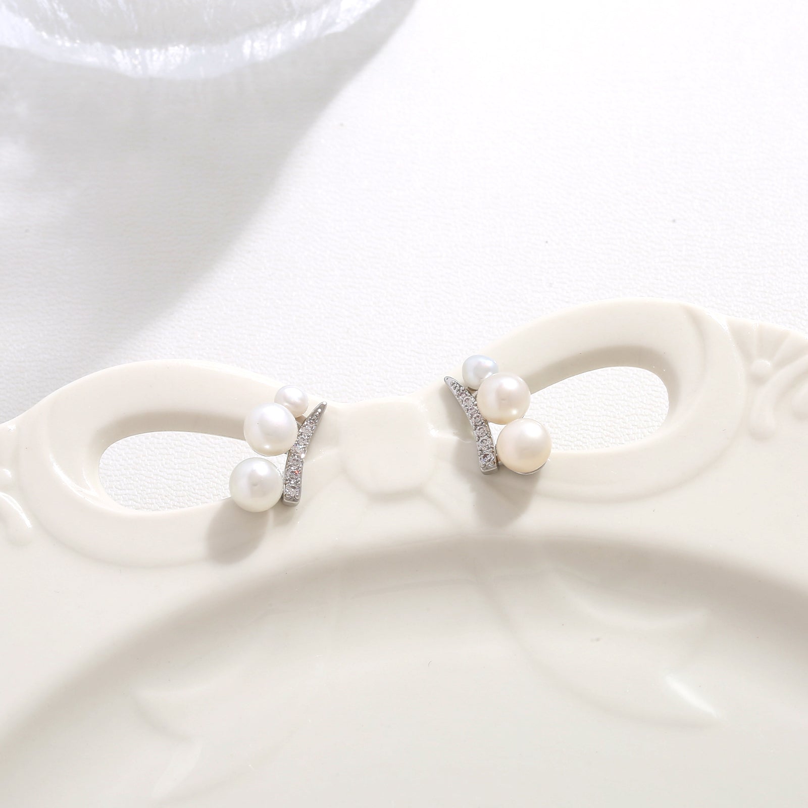 Petite Pearl Stud Earrings