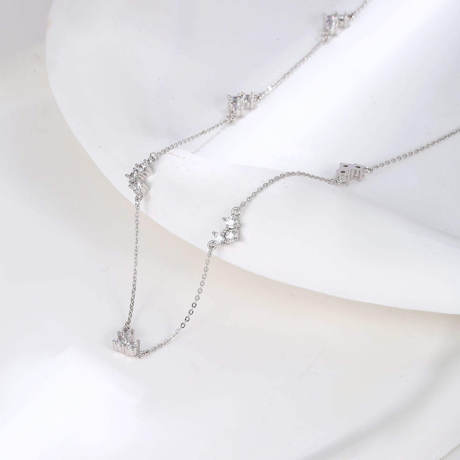 Crystal Bar Necklace