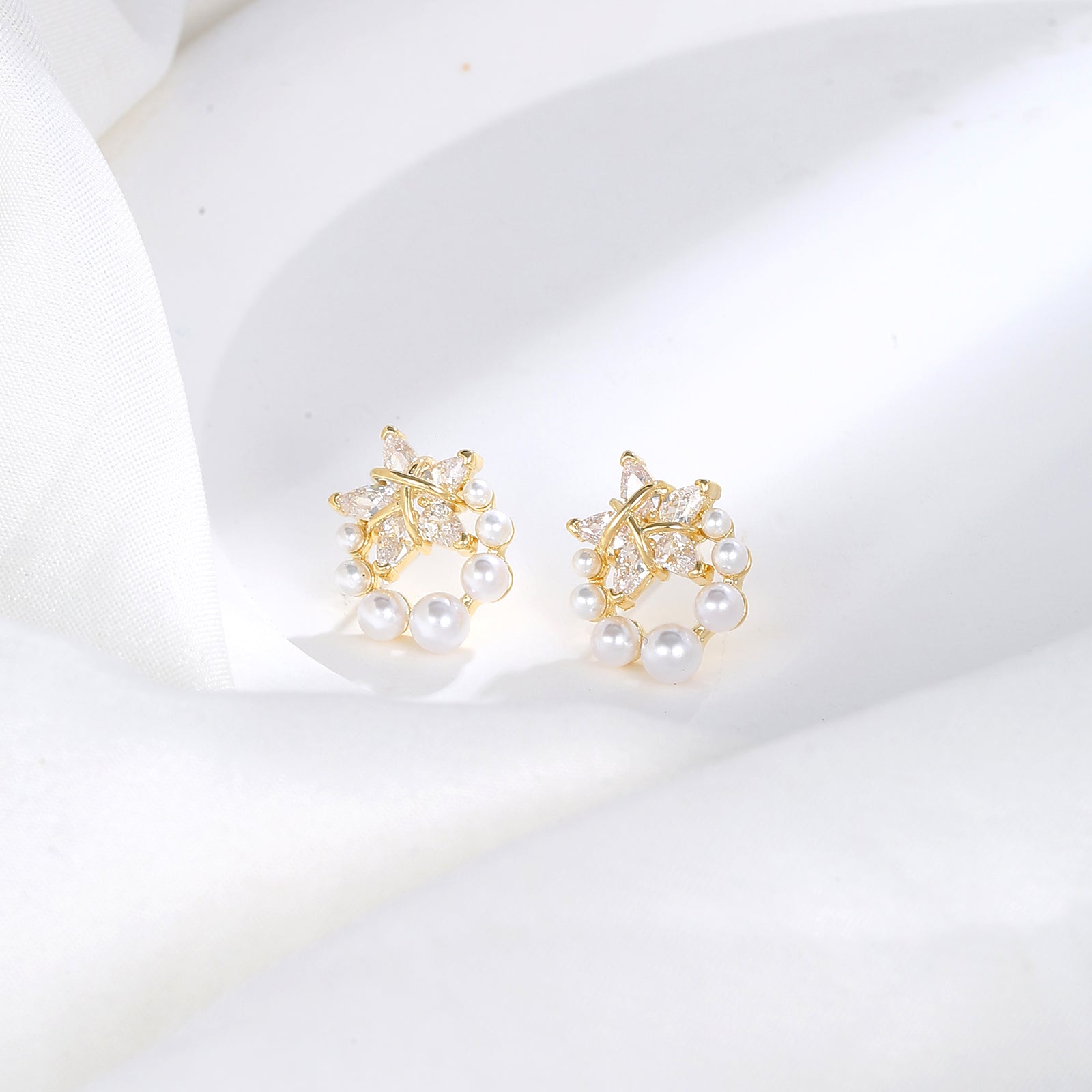 Crystal Cluster Studs