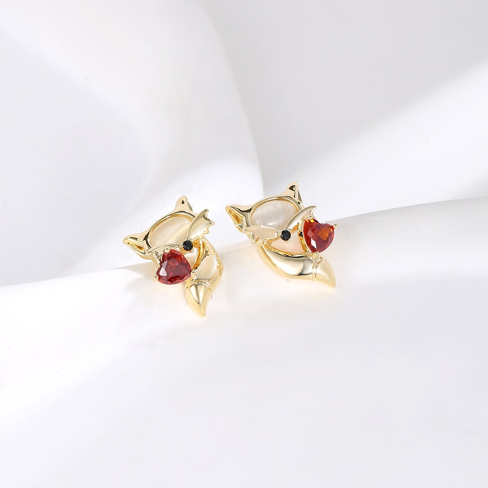 Ruby Fox Whisper Studs