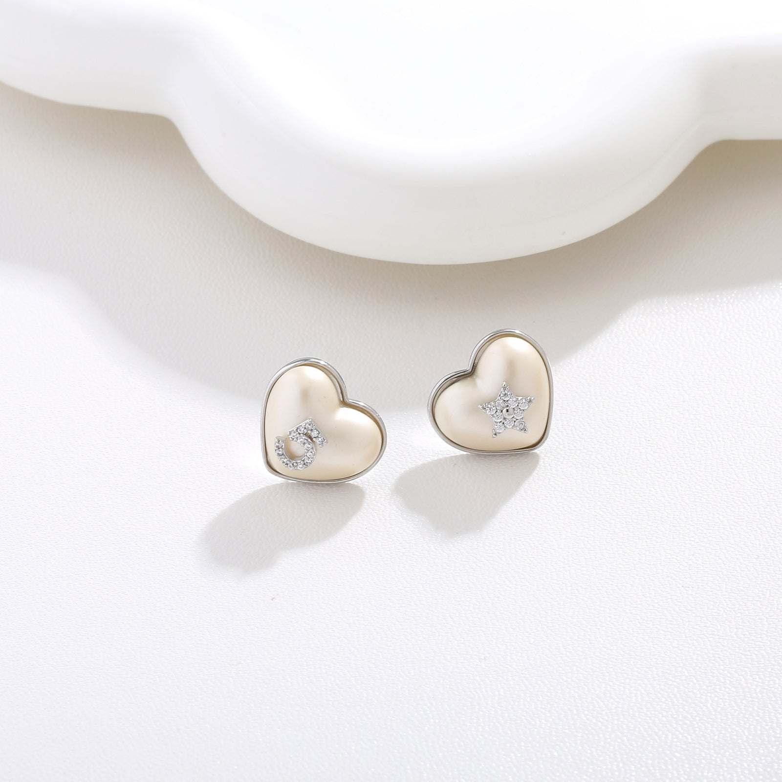 Minimalist Heart Studs