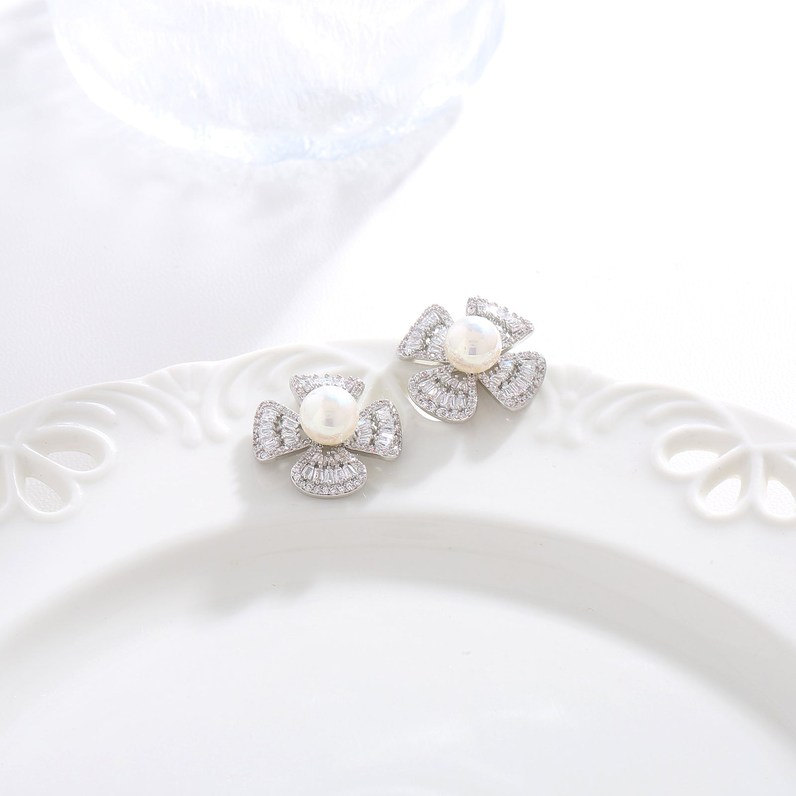 Daisy Charm Studs