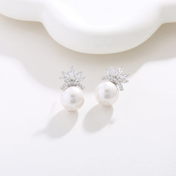 Crystal Dewdrop Studs