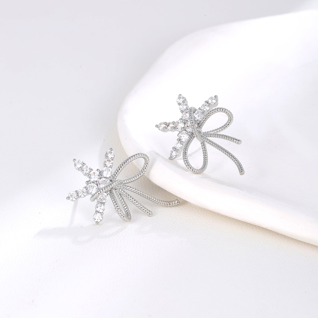 Snow Blossom Earrings