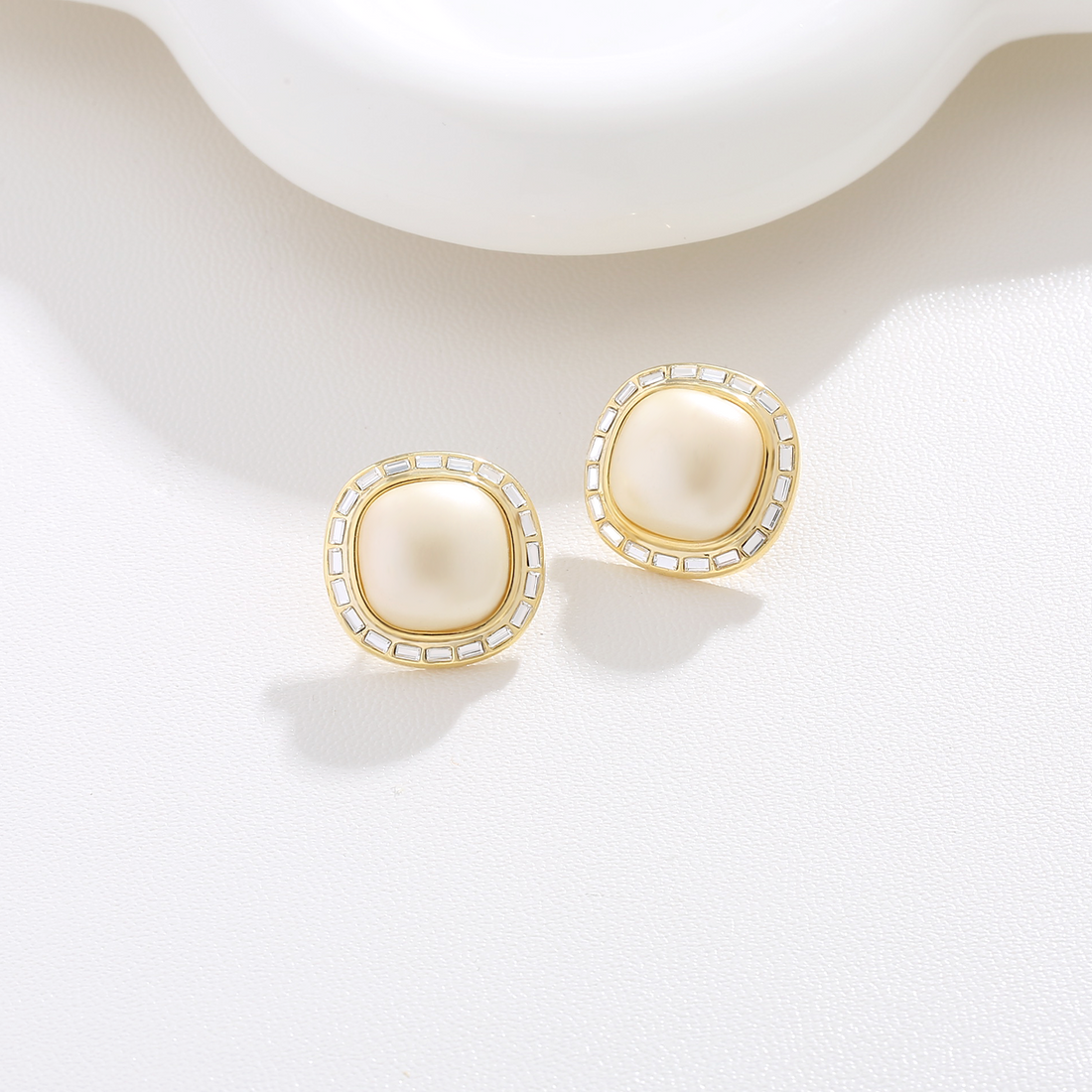 Textured Gold Disc