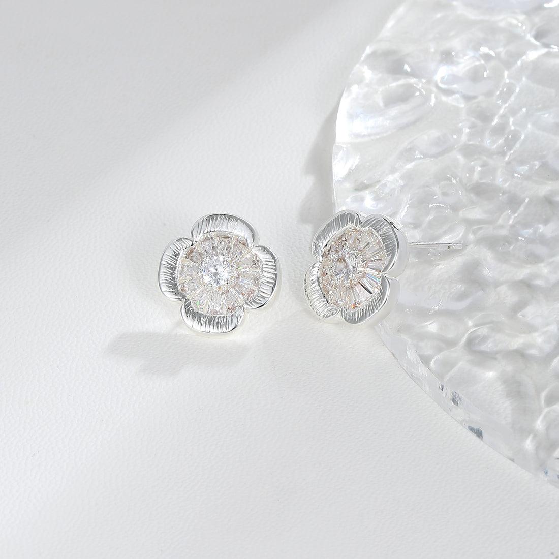 Frosted Bloom Studs