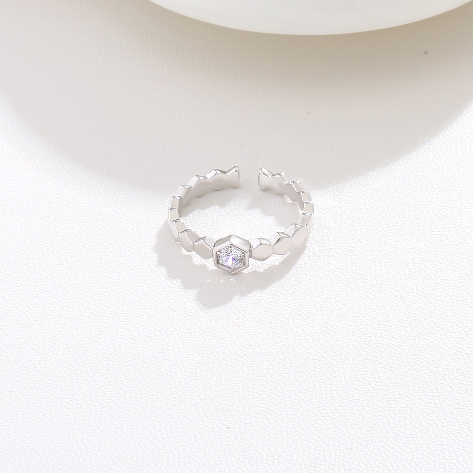 Heavenly Solitaire Ring  17mm