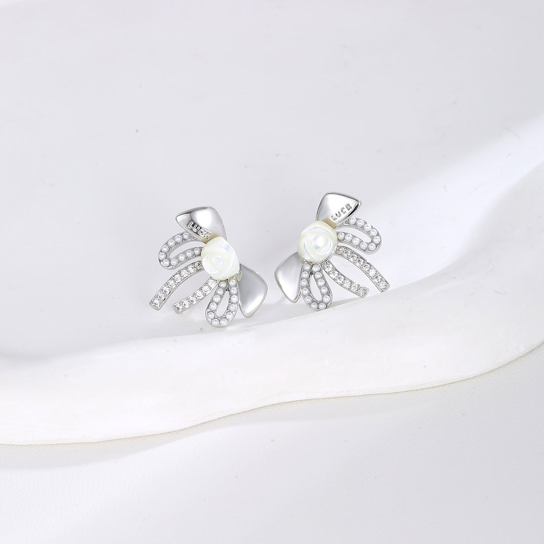 Winged Fan Earrings